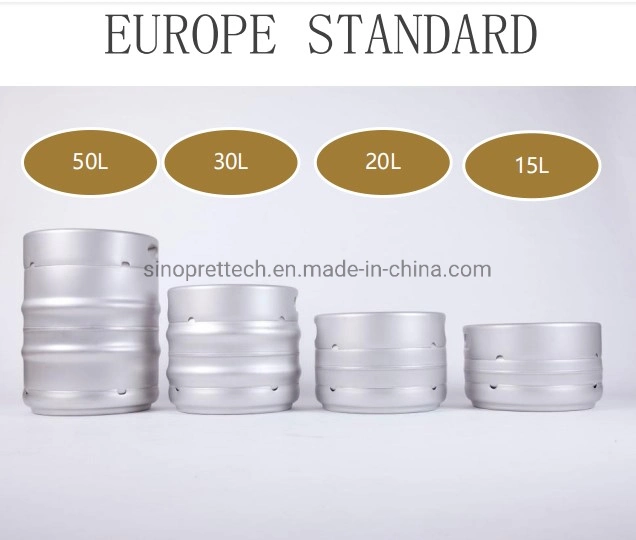 20L 30L 50L Stainless Steel Beer Keg Price with European Standard for Craft Beer