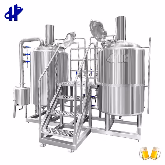 300L 500L 1000 Liter Customized Brewery Beer Equipment Fresh Beer Brewing Equipment