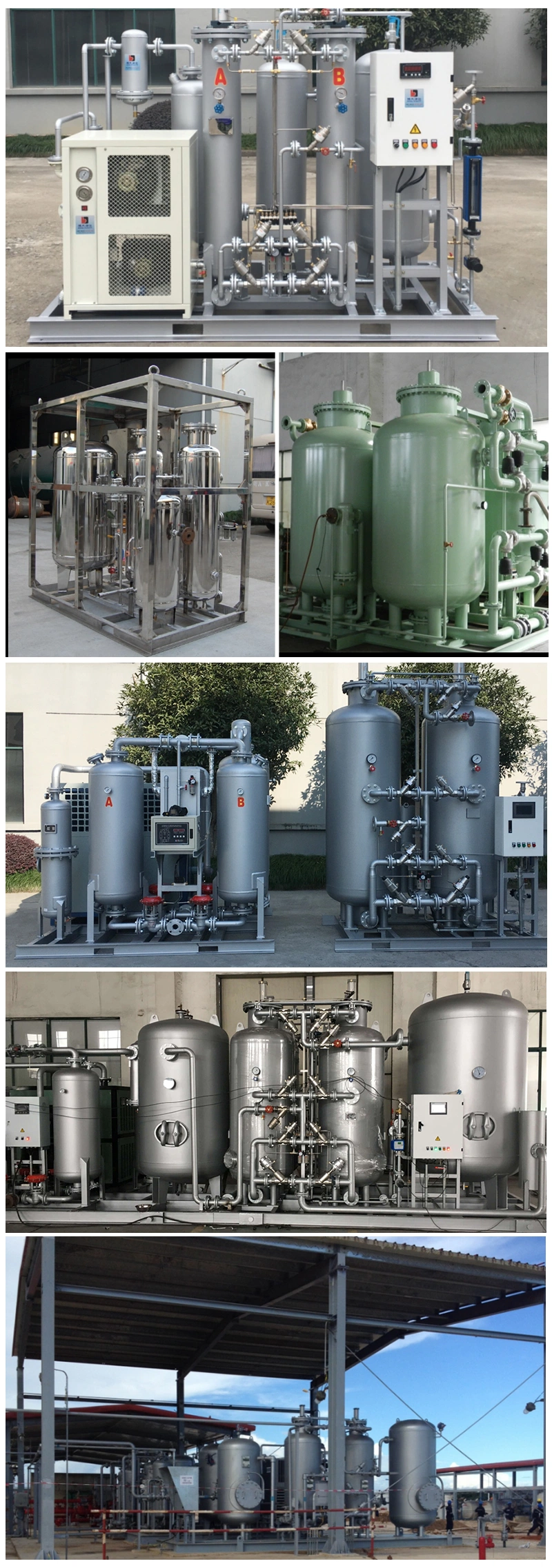 High Purity Gas Generation Equipment 30 M3/H Psa Oxygen Generator Medical and Industry Use Oxygen Plant