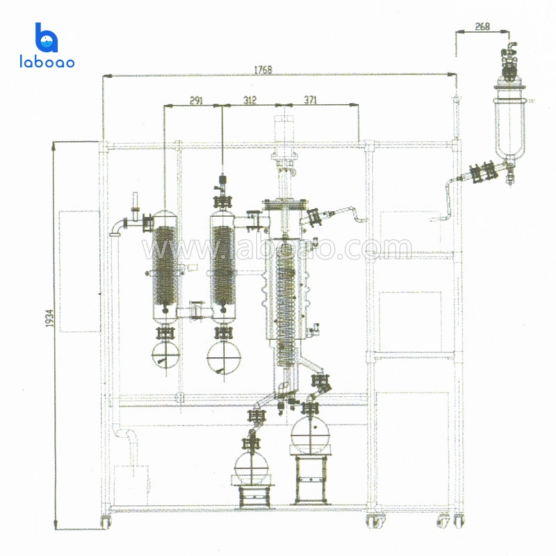 Laboratory Equipment Effective Molecular Distillation for Essential Oil Distilling